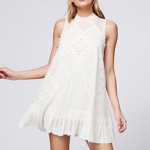 Free People Angel Lace Ivory Dress